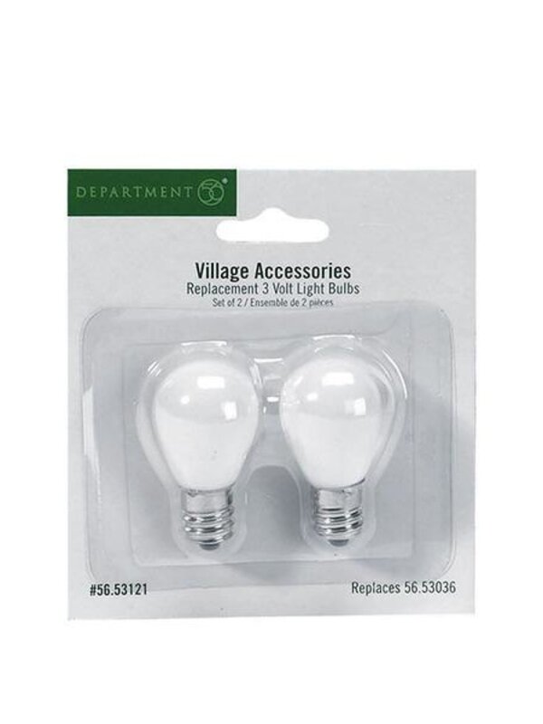 Replacement 3V Light Bulb Set of 2, Item 56.53121