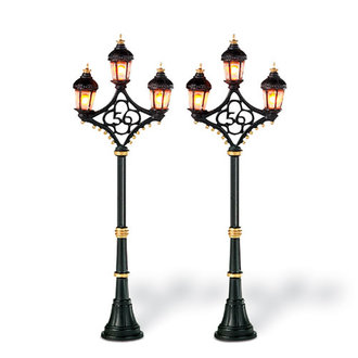 Department 56 ''Fifty-Six Street Lights'' Set of 2 Item 800006 Department 56 ''Fifty-Six Street Lights'' Set of 2 Item 800006