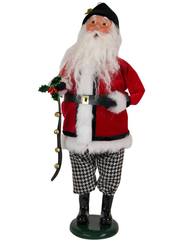 Houndstooth Santa by byers' Choice
