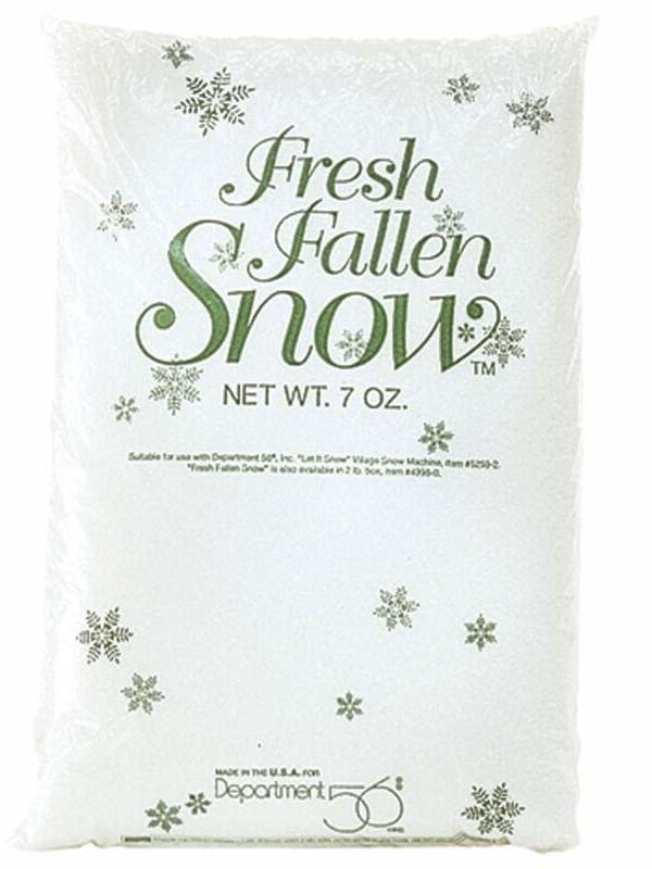 ''Fresh Fallen Snow'' Sac de 7oz, Accessoire Village Général 56.49979