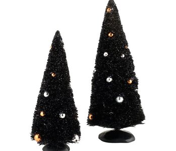 ''Midnight Sisals'' Set of 2 Accessoire Village Halloween 4033853