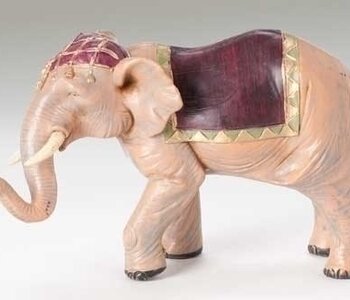 Elephant with Saddle Blanket #72525