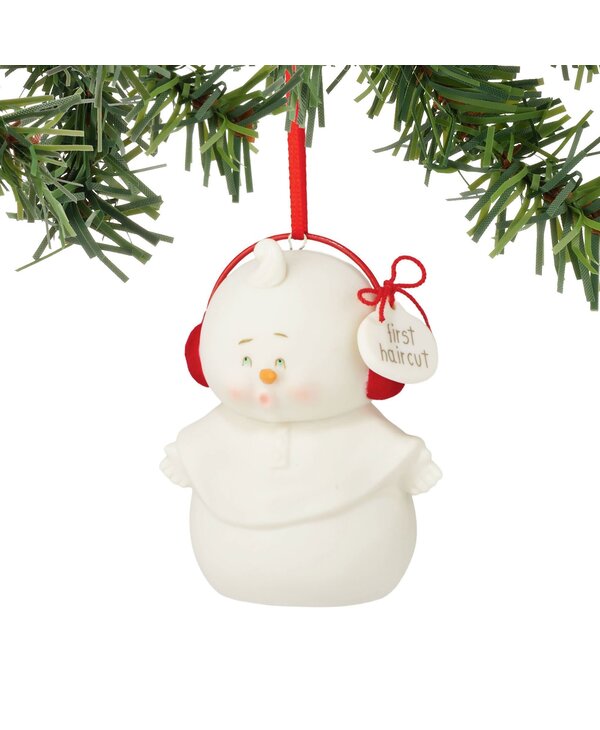 Snowpinions '' First Haircut'' Ornament 4051457 Noel Eternel