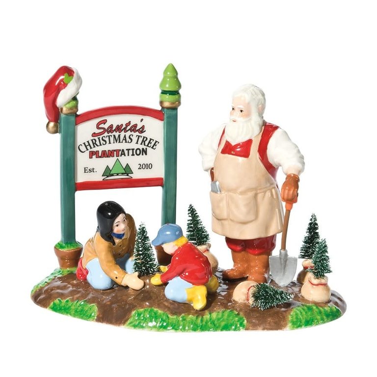 Department 56 ''Santa Comes To Town, 2010'' Snow Village accessory 808877