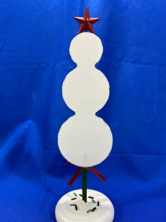 8 inch Department 56 Decorative Accessories for Villages Wintermint Trees Set of 2