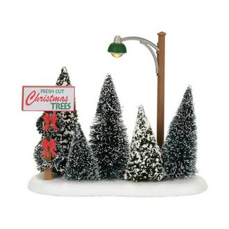 Department 56 Lit Christmas Tree Lot - Village Accessories 4054239 Department 56 Lit Christmas Tree Lot - Village Accessories 4054239