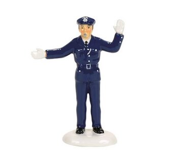 ''Traffic Cop'' Snow Village Accessory 4057575