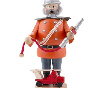 Firefighter Smoker  21 cm / 8 inch German Collectable Figurine