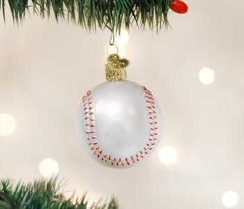 Balle de Baseball Ornement de verre 44015