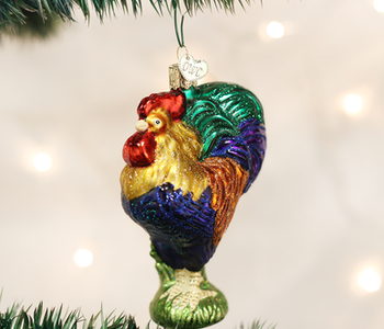 Heirloom Rooter, Glass Ornament 16092