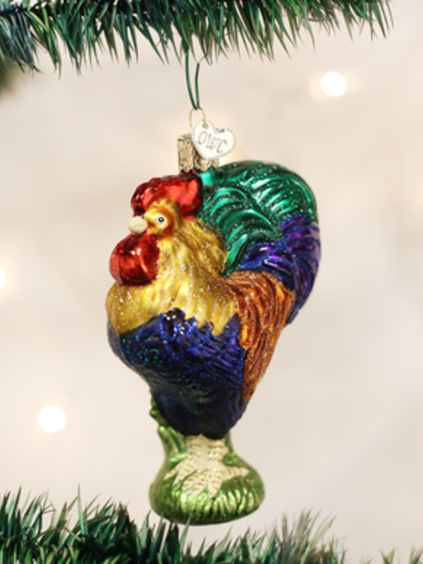 Heirloom Rooter, Glass Ornament 16092