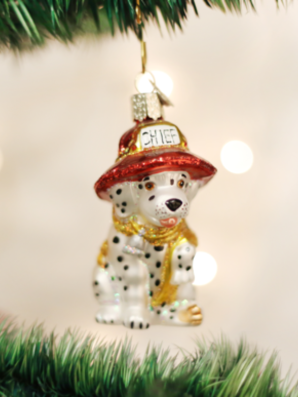 Dalmatian Pup, Glass Ornament 12208