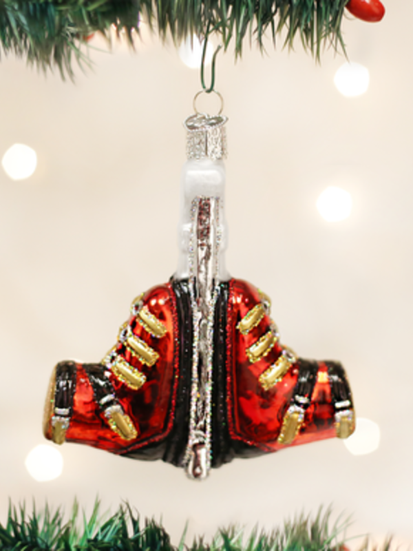 Ski Boots, Glass Ornament 44068