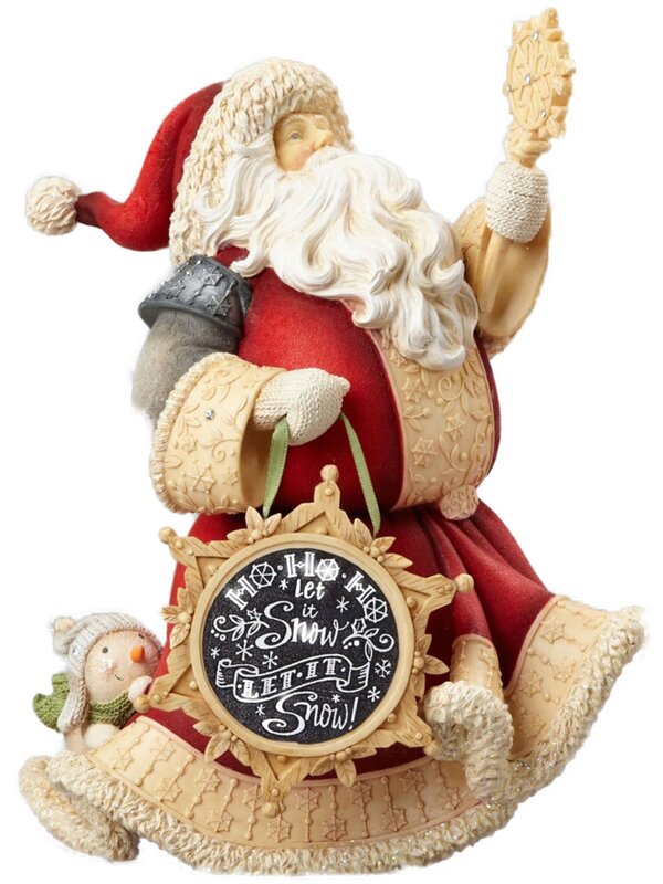 Santa with Snowman  Heart of Christmas  4052758