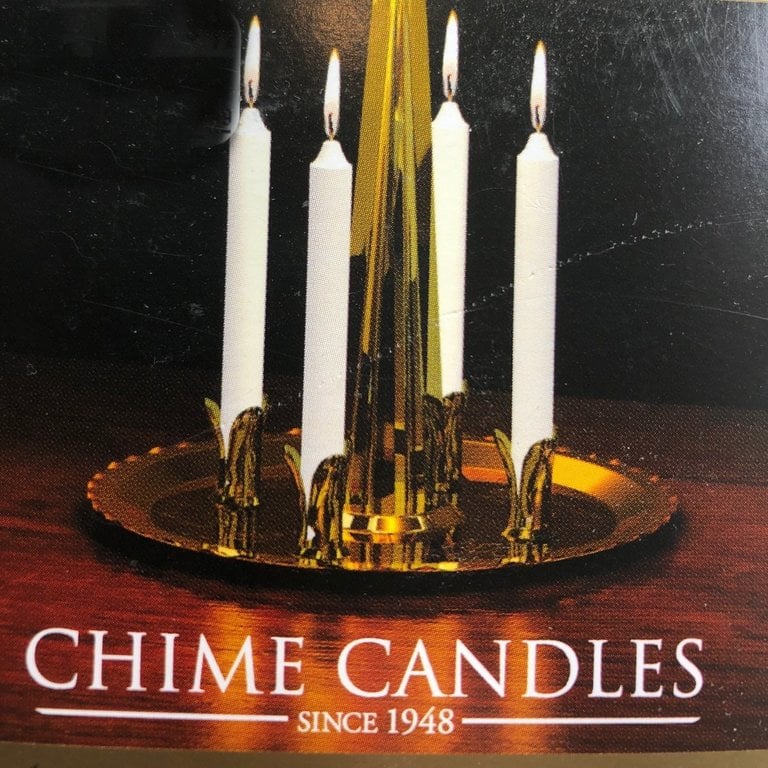 Chime Candles Box of 20 white replament candles