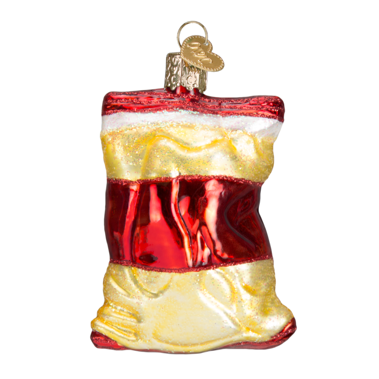 Bag Of Chips Blown Glass Ornament