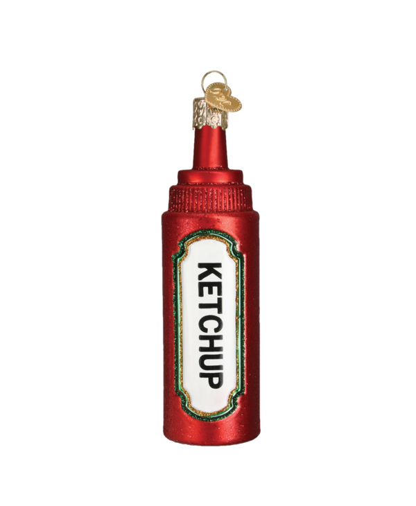 Ketchup, Ornement de verre soufflé à la bouche
