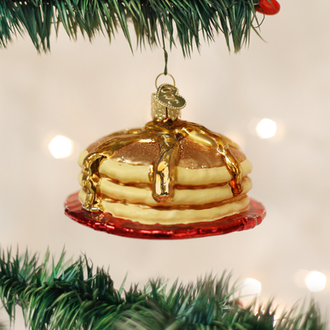 Old World Christmas Short Stack, Glass Ornament Old World Christmas Short Stack, Glass Ornament