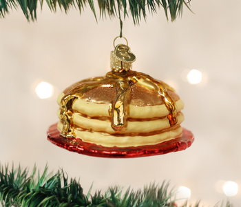 Short Stack, Glass Ornament 32168