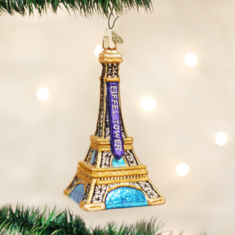 Old World Christmas Eiffel Tower, Glass Ornament Old World Christmas Eiffel Tower, Glass Ornament