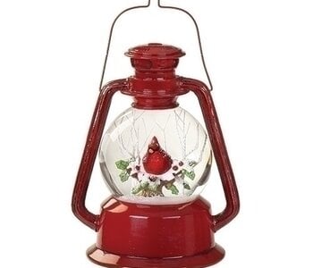 Lanterne Cardinal Rouge Musical 9.25"