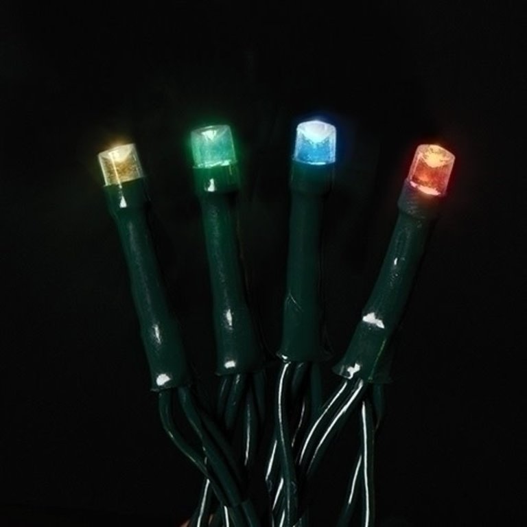 Jeu de 200 Lumières DEL 3mm USB Multicolore Minuterie 10 Fonctions 8/16 Heures