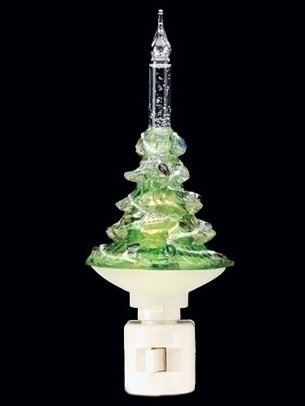 Veilleuse Sapin de Noël Bubblelight 7"