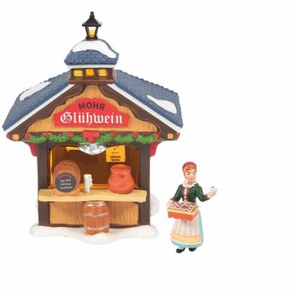 Department 56 Christmas Market, Wine Booth - Alpine Village NEW 2021 Department 56 Christmas Market, Wine Booth - Alpine Village NEW 2021