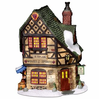 Department 56 E Tipler Agent Wine Spirits - Dickens Village 56.58725 Department 56 E Tipler Agent Wine Spirits - Dickens Village 56.58725