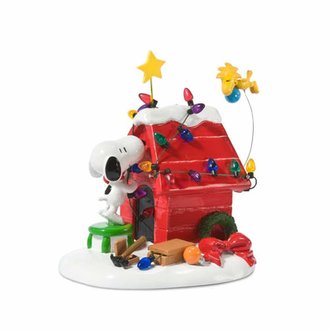 Department 56 Getting Ready for Christmas - Peanuts Village 808960 Department 56 Getting Ready for Christmas - Peanuts Village 808960