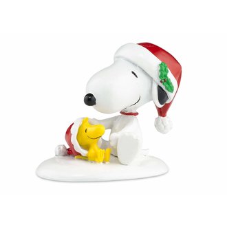 Department 56 Happy Holiday's Snoopy & Woodstock - Peanuts Village 809414 Department 56 Happy Holiday's Snoopy & Woodstock - Peanuts Village 809414