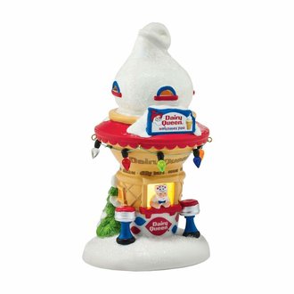 Department 56 Santa's Dairy Queen Cone House - North Pole Series 4054968 Department 56 Santa's Dairy Queen Cone House - North Pole Series 4054968