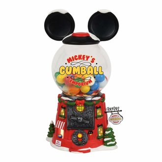 Department 56 Mickey's Gumball Emporium - North Pole Series 6000611 Department 56 Mickey's Gumball Emporium - North Pole Series 6000611