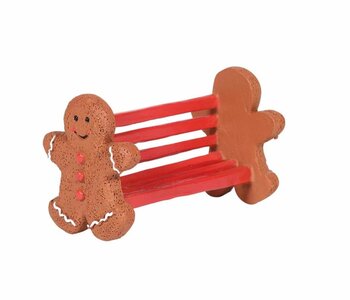 Gingerbread Bench - Village Accessoire North Pole 6005509