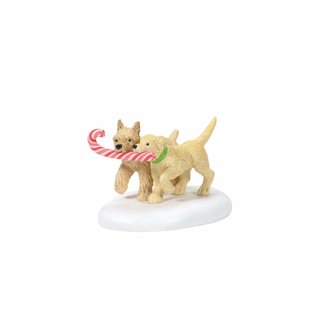Department 56 Peppermint Pups - Village Accessories 6005517 Department 56 Peppermint Pups - Village Accessories 6005517