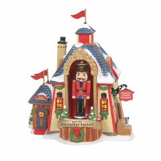 Department 56 North Pole Nutcracker Factory - North Pole Series 6007611 NEW 2021 Department 56 North Pole Nutcracker Factory - North Pole Series 6007611 NEW 2021