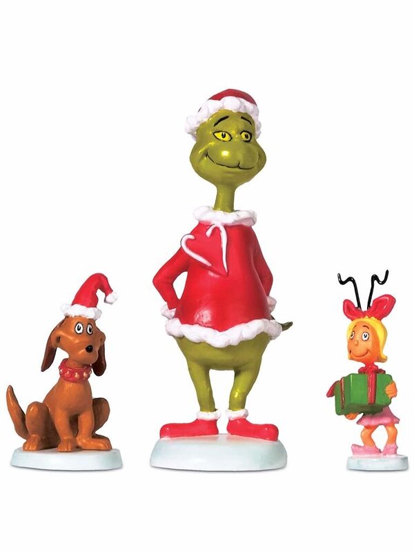 Grinch Max & Cindy-Lou Who -  Grinch Villages 804152