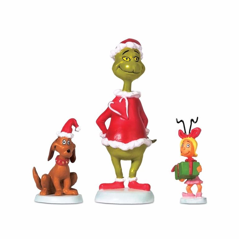 Grinch Max & Cindy-Lou Who -  Grinch Villages