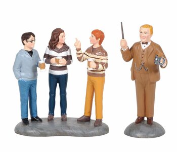 Professor Slughorn & the Trio - Harry Potter Village