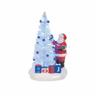 Department 56 Santa Comes To Town 2021 - Original Snow Village 6007775 NOUVEAUTÉ 2021 Department 56 Santa Comes To Town 2021 - Original Snow Village 6007775 NOUVEAUTÉ 2021