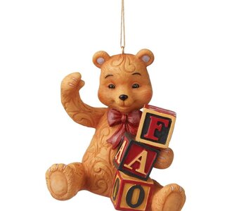 FAO Teddy Bear Ornament by Jim Shore 6009121