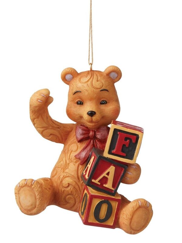 FAO Teddy Bear Ornament by Jim Shore 6009121