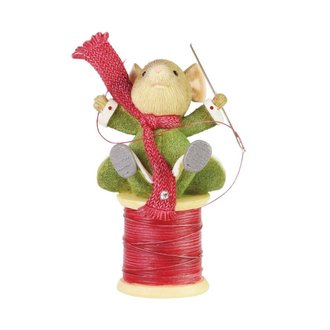 Department 56 Spools of Fun Mouse Figurine - Tails with Heart 6008943 Department 56 Spools of Fun Mouse Figurine - Tails with Heart 6008943