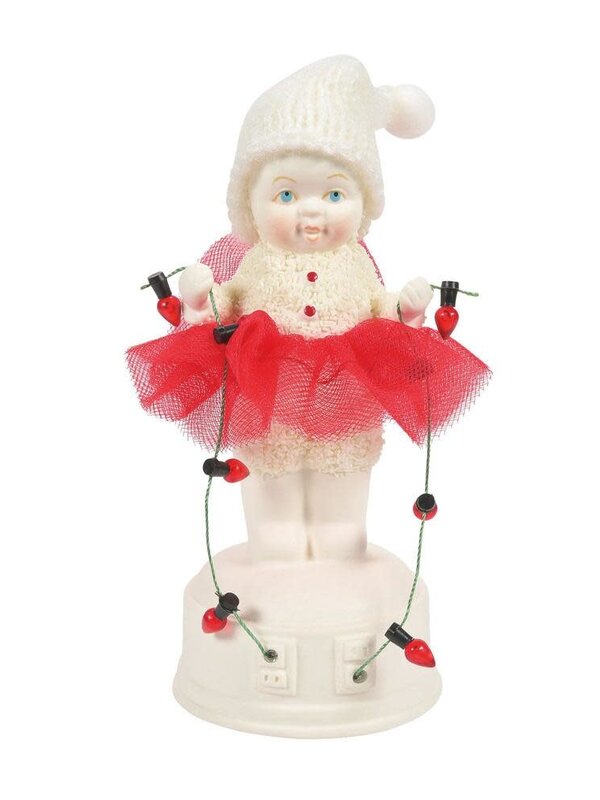 Testing the Lights - Snowbabies Classic Collection 6008158