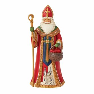 Jim Shore December Blessings Bestowed Czech Santa - Jim Shore Heartwood Creek 6008914 NEW 2021 Jim Shore December Blessings Bestowed Czech Santa - Jim Shore Heartwood Creek 6008914 NEW 2021