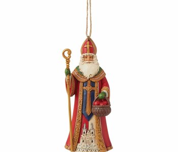 Czech Santa Ornament - Jim Shore Heartwood Creek 6009466