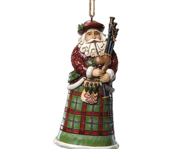 Scottish Santa Ornament  - Jim Shore Heartwood Creek 4022943