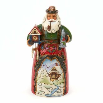 Jim Shore Frohe Weihnachten German Santa - Jim Shore Heartwood Creek 4017646 Jim Shore Frohe Weihnachten German Santa - Jim Shore Heartwood Creek 4017646