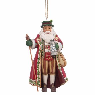 Jim Shore German Santa Ornament- Jim Shore Heartwood Creek 6009461 NEW 2021 Jim Shore German Santa Ornament- Jim Shore Heartwood Creek 6009461 NEW 2021