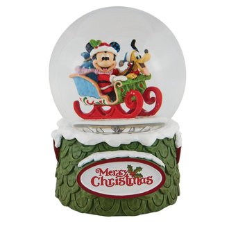 Disney Traditions Laughing All the Way Waterglobe - Jim Shore DIsney Traditions 6009581 NEW 2021 Disney Traditions Laughing All the Way Waterglobe - Jim Shore DIsney Traditions 6009581 NEW 2021